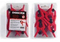 Diggers 2,5cm Waarde Veerklem | 8 stuks - DIG118