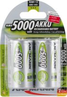 Ansmann Blister 2 X Akku NiMH Mono/D 5000 mAh D / HR20 Nikkel-Metaalhydride (NiMH) - thumbnail