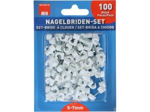 Max Hauri 135537 Assortiment spijkerclips 135537 1 stuk(s)