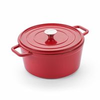 Rosmarino Gietijzeren Pan Rood 26cm