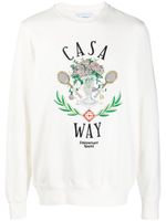 Casablanca sweat Casa Way à broderies - thumbnail