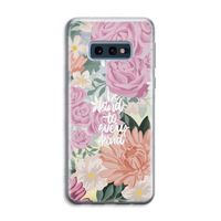 Kindness matters: Samsung Galaxy S10e Transparant Hoesje