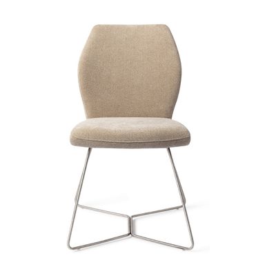Jesper Home Ikata eetkamerstoel Funky Fudge beehive steel