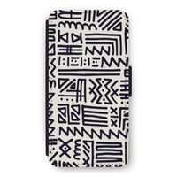 Marrakech print: iPhone 11 Flip Hoesje