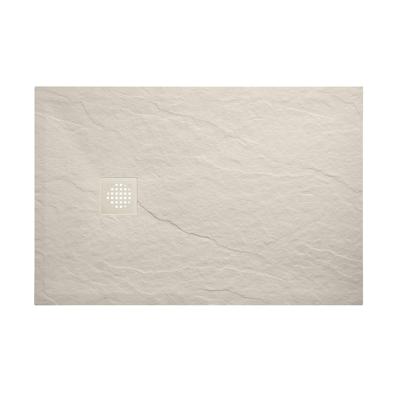 Douchebak Wiesbaden Stonea Antislip Composiet 90x160x3 cm Inkortbaar Beige Douchebak Wiesbaden Stonea Antislip Composiet 90x160x3 cm Inkortbaar Beige