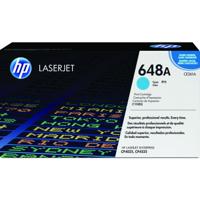 HP 648A originele cyaan LaserJet tonercartridge