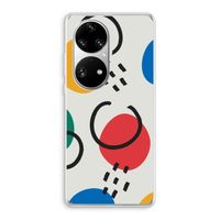 Illustratieve pop 3: Huawei P50 Pro Transparant Hoesje