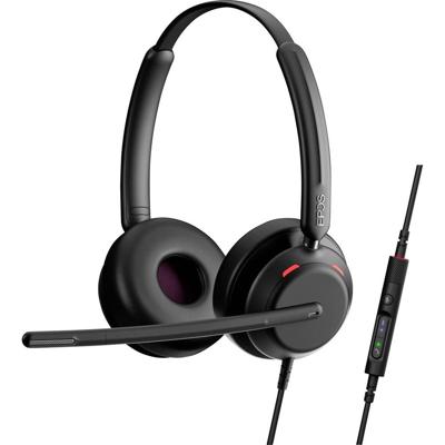 EPOS IMPACT 760T On Ear headset Telefoon Kabel Stereo Zwart