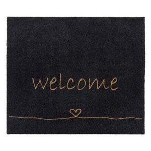 MD Entree - Schoonloopmat - Walk&Wash - Welcome Heart - 67 x 80 cm