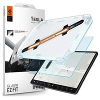 Spigen Glas.tR Ez Fit Tesla Model Y/3 Screenprotector - Antireflectie - thumbnail
