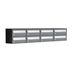 Allux Hive Set 4-Breed, 2-Hoog Antraciet - 40030065_4x2