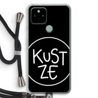 KUST ZE: Pixel 5 Transparant Hoesje met koord