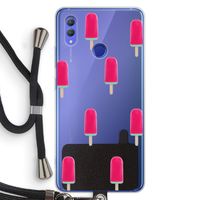 Waterijsje: Honor Note 10 Transparant Hoesje met koord
