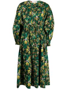 Ulla Johnson robe Adalie à imprimé floral - Vert