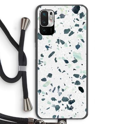 Terrazzo N°2: Xiaomi Redmi Note 10 5G Transparant Hoesje met koord