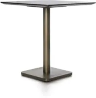 Bistrotafel Brest 75x75 | Marble Light Grey