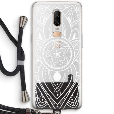 It's Complicated: OnePlus 6 Transparant Hoesje met koord