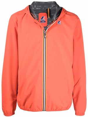 K-Way veste zippée à capuche - Orange K-Way veste zippée à capuche - Orange