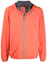 K-Way veste zippée à capuche - Orange