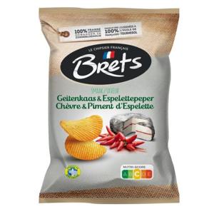 Brets Brets - Geitenkaas & Espelettepeper Chips 125 Gram