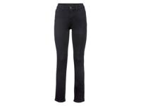 esmara Dames jeans - slim fit (34, Zwart/kort)