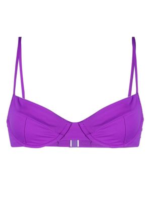 MC2 Saint Barth haut de bikini à design brassière - Violet