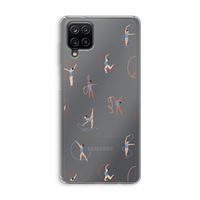 Dancing #3: Samsung Galaxy A12 Transparant Hoesje
