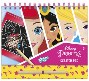 Knutselset Totum Disney Princess scratchbook