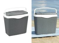 HI Koelbox - 24 liter - kunststof - Antraciet HI Koelbox - 24 liter - kunststof - Antraciet