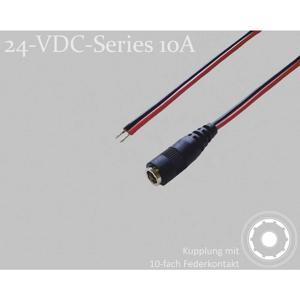 BKL Electronic DC-connector DC-koppeling - Vertind 5.5 mm 2.5 mm 1.5 m 1 stuk(s) Single