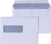 500 Zelfklevende enveloppen met venster links C5 162 x 229 mm