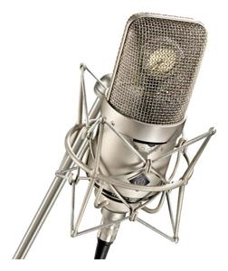 Neumann M 149 Tube Nikkel Microfoon voor podiumpresentaties