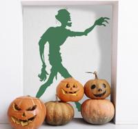 Muursticker Zombie