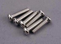 Screws, 3x12mm roundhead machine (6) - thumbnail