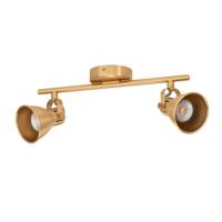 Eglo Messing plafondspotSeras 2x GU10 - 900171