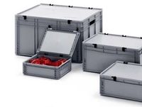Euronorm transportbox + deksel 40x30x22 (20ltr) Euronorm transportbox + deksel 40x30x22 (20ltr)