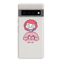 Hartje: Google Pixel 6 Pro Transparant Hoesje Hartje: Google Pixel 6 Pro Transparant Hoesje