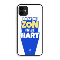 Laat de zon in je hart: iPhone 11 Biologisch afbreekbaar hoesje