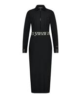 Zip73 Longdress Zip W25/622/01/001 Jurk 001 Black Zip73 Longdress Zip W25/622/01/001 Jurk 001 Black