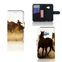 Samsung Galaxy Xcover 4 | Xcover 4s Telefoonhoesje met Pasjes Design Cowboy - thumbnail