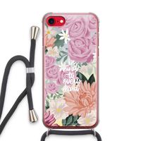 Kindness matters: iPhone SE 2020 Transparant Hoesje met koord