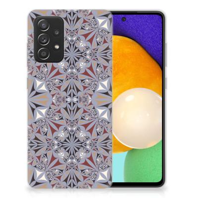 Samsung Galaxy A52 (5G/4G) | TPU | Siliconen hoesje | Flower Tiles
