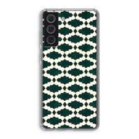 Moroccan tiles: Samsung Galaxy S21 FE Transparant Hoesje