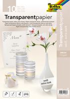 Transparant papier Folia A4 115gr wit - thumbnail