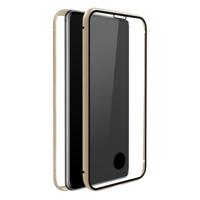 White Diamonds Cover 360° Glass Voor Samsung Galaxy S20 Goud - thumbnail