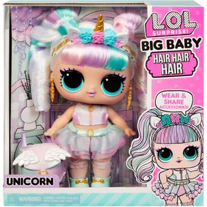 L.O.L. Surprise! - Big Baby Hair Hair Hair Doll - Unicorn Pop