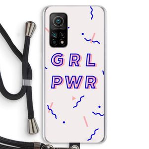 GRL PWR: Xiaomi Mi 10T 5G Transparant Hoesje met koord