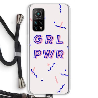 GRL PWR: Xiaomi Mi 10T 5G Transparant Hoesje met koord