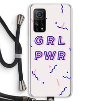 GRL PWR: Xiaomi Mi 10T 5G Transparant Hoesje met koord