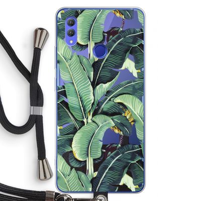 Bananenbladeren: Honor Note 10 Transparant Hoesje met koord
